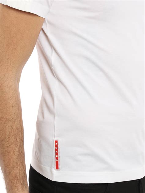 camiseta prada blanca|Camisetas Y Polos Para Hombres .